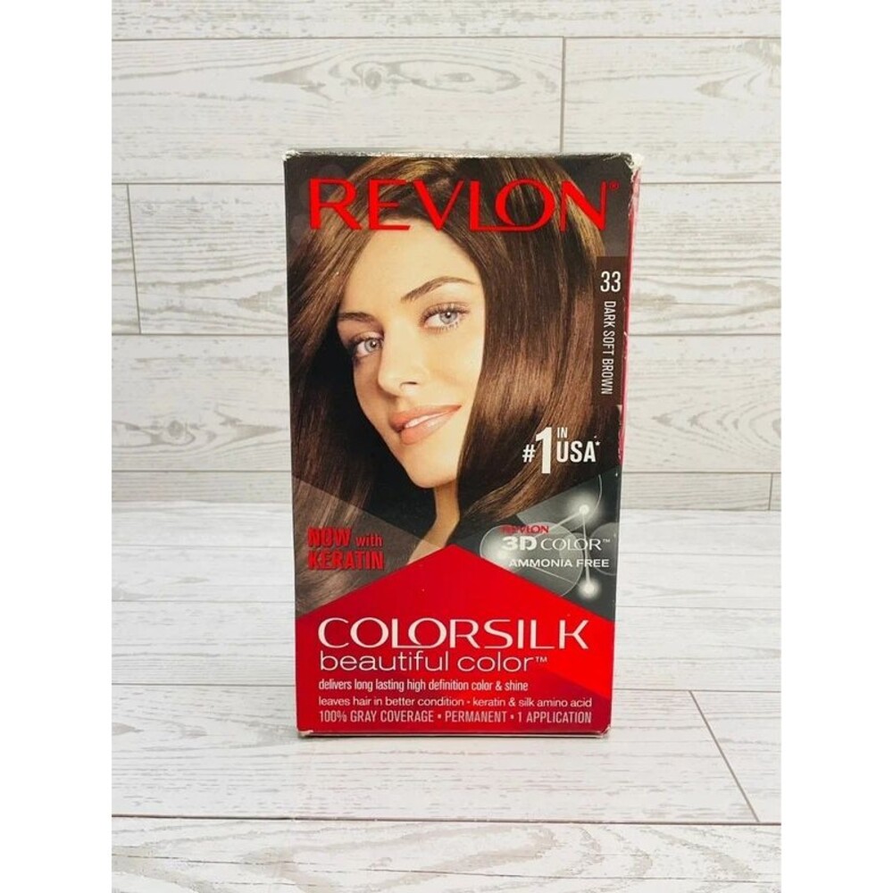 Revlon Colorsilk Permanent Hair Color 33 Dark Soft Brown
